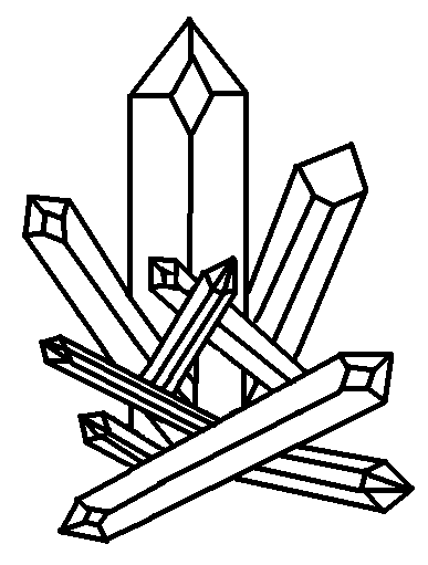 DIG YOUR OWN CRYSTALS DRAWING
